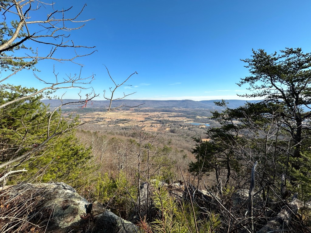 View from future site of passive house in Dunlap, Tennessee. Picture by Happy Vegan Campers.