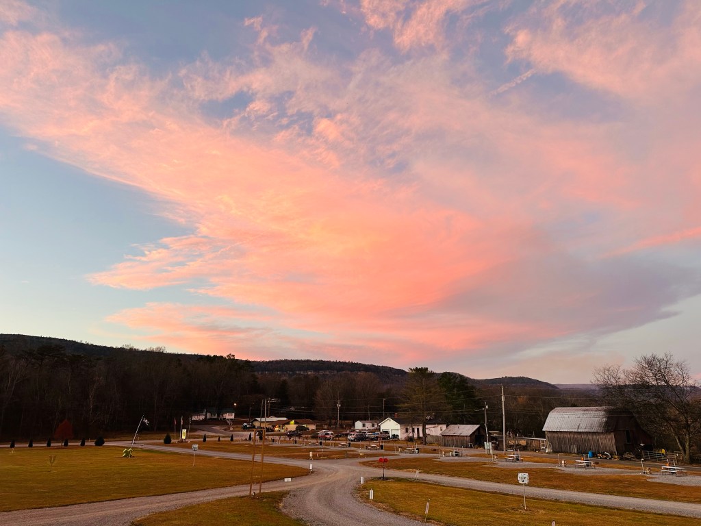 R and R RV Campground in Dunlap, Tennessee. Picture by Happy Vegan Campers.