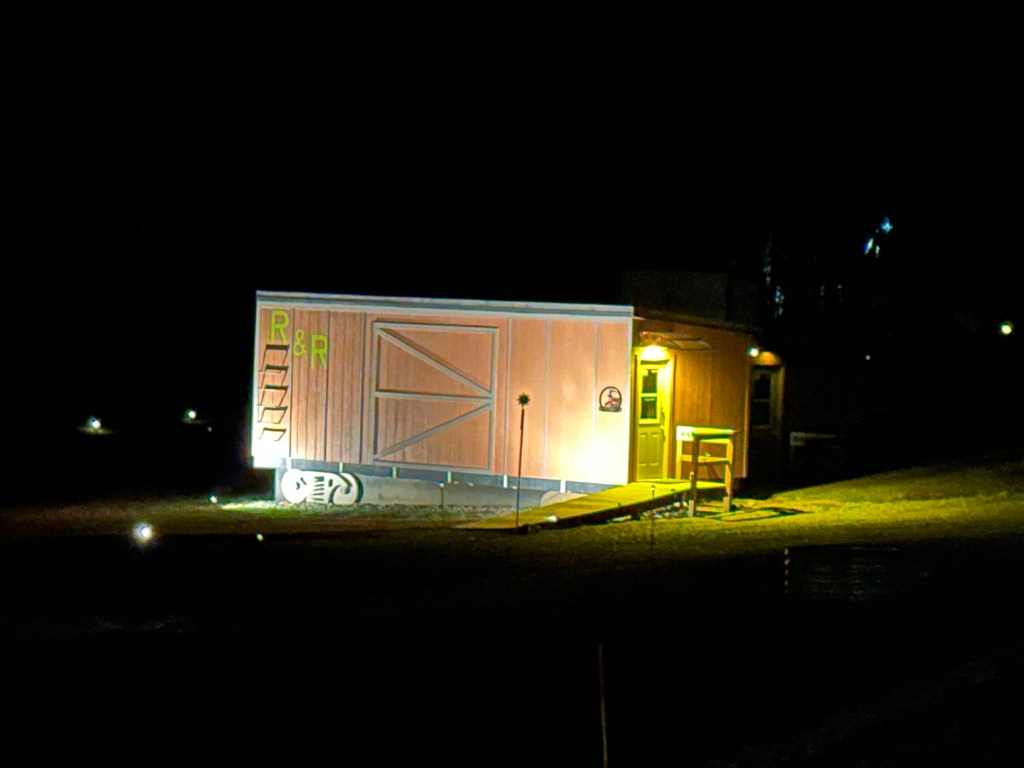 Restrooms at R and R RV Campground in Dunlap, Tennessee. Picture by Happy Vegan Campers.