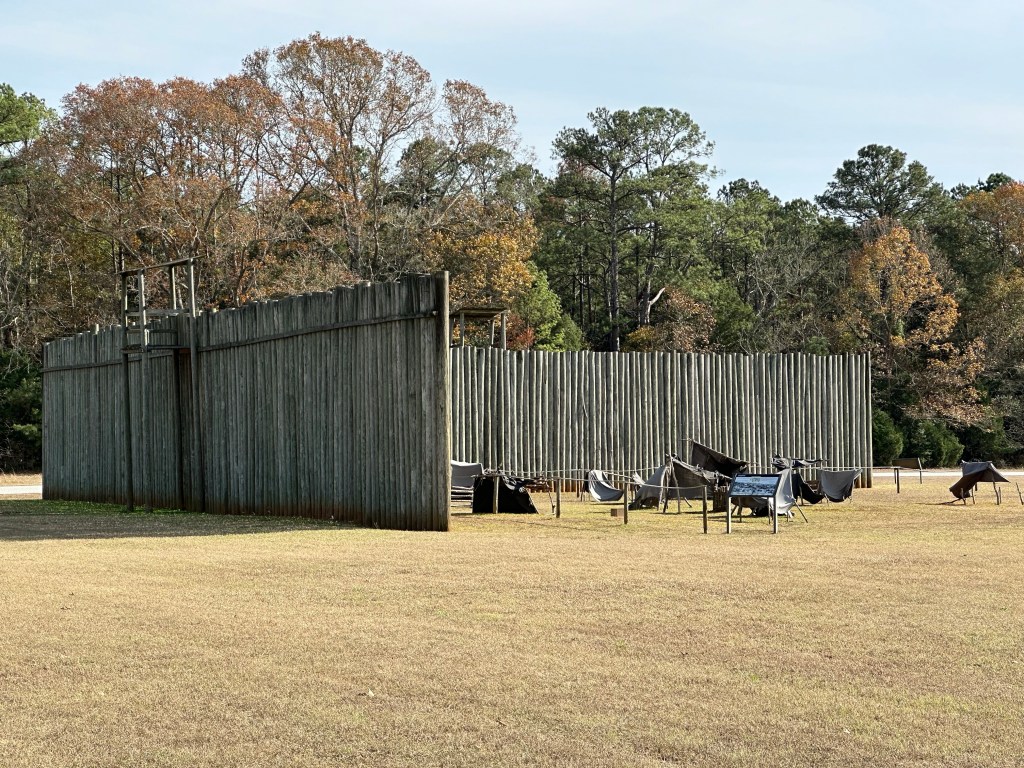 Camp Sumter in Andersonville, Georgia. Picture by Happy Vegan Campers.
