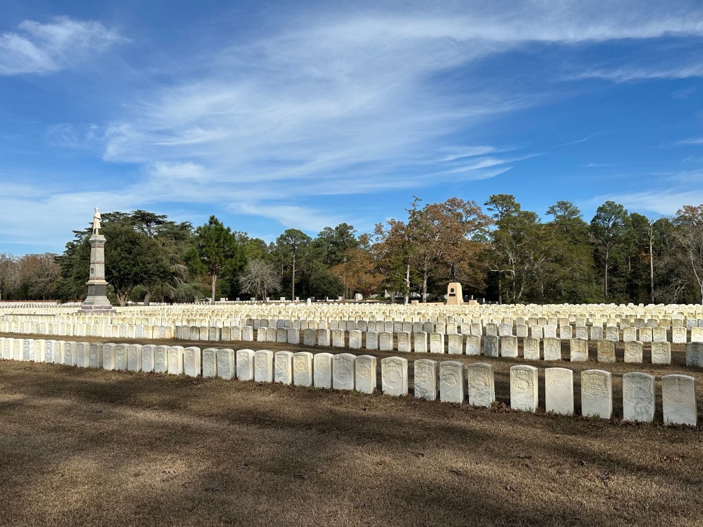 Camp Sumter in Andersonville, Georgia. Picture by Happy Vegan Campers.