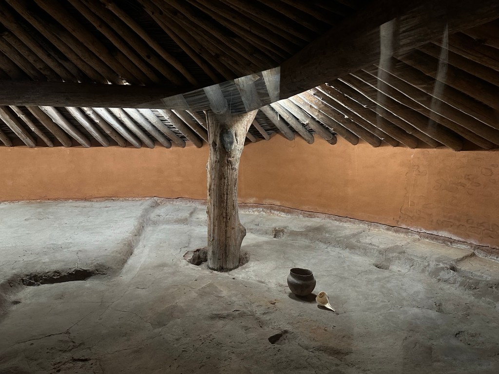 Ocmulgee Mounds and Earth Lodge in Macon, Georgia. Picture by Happy Vegan Campers.