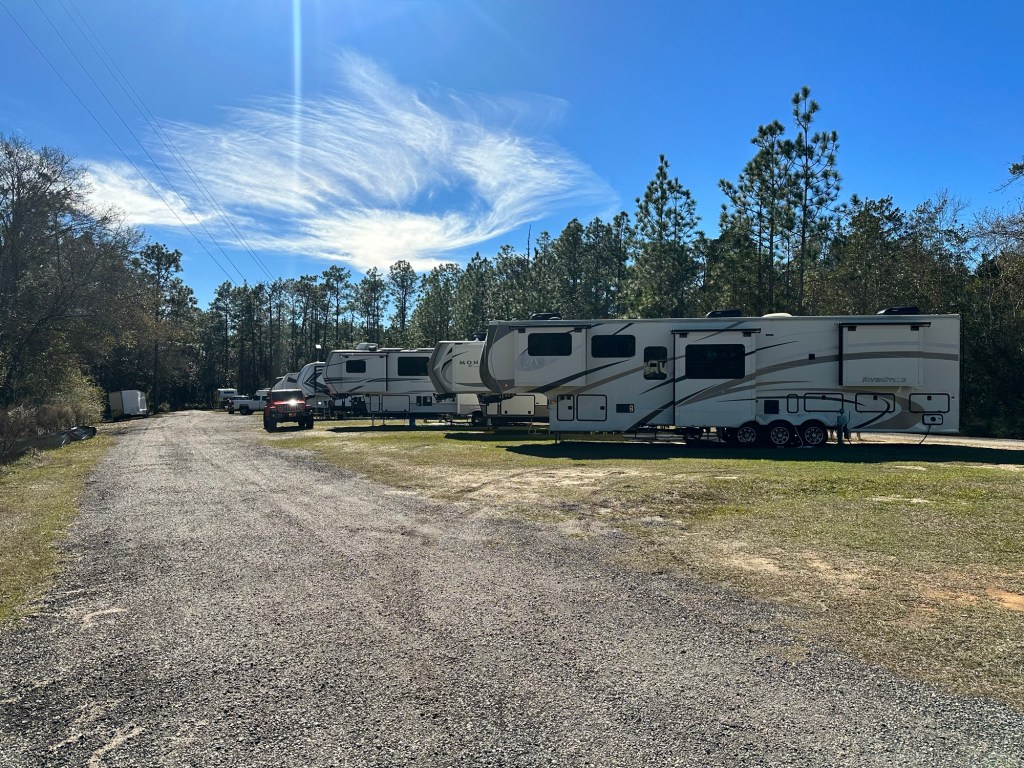 Wilderness RV Park in Robertsdale, Alabama. Picture by Happy Vegan Campers.