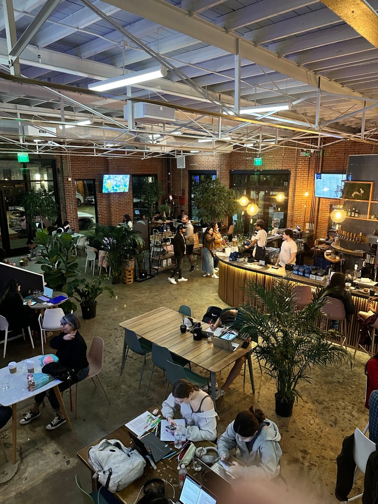 Brass Tacks in Houston, Texas. Picture by Happy Vegan Campers.