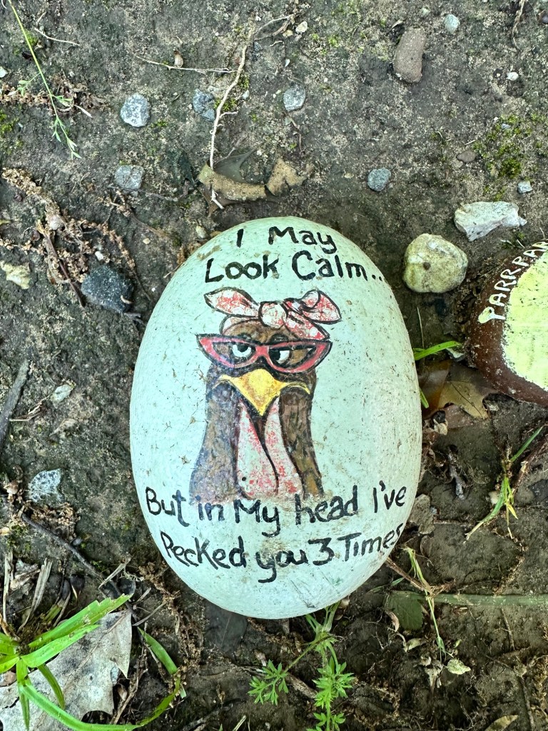 Happy Vegan Campers Parr Park Rock Art Trail in Grapevine Texas