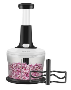 Happy Vegan Campers recommends a manual food chopper