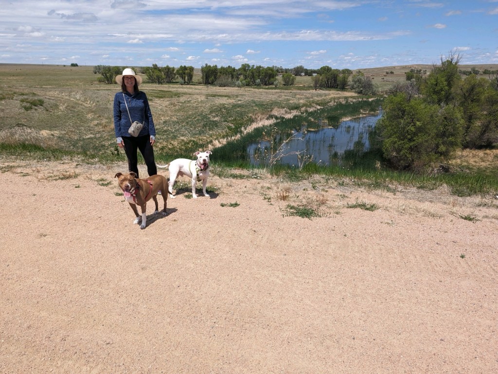 Happy Vegan Campers at Flagler Reservoir in Flagler Colorado