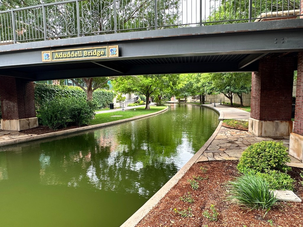 Happy Vegan Campers at Bricktown Riverwalk in Oklahoma City Oklahoma