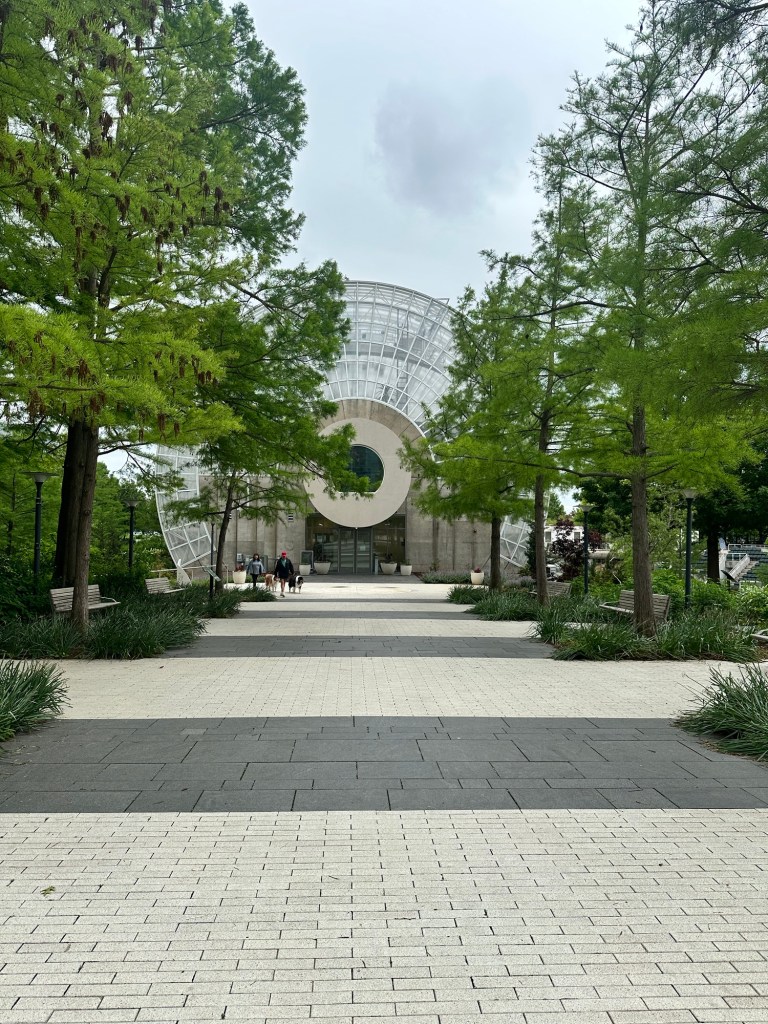 Happy Vegan Campers Myriad Botanical Garden in Oklahoma City Oklahoma