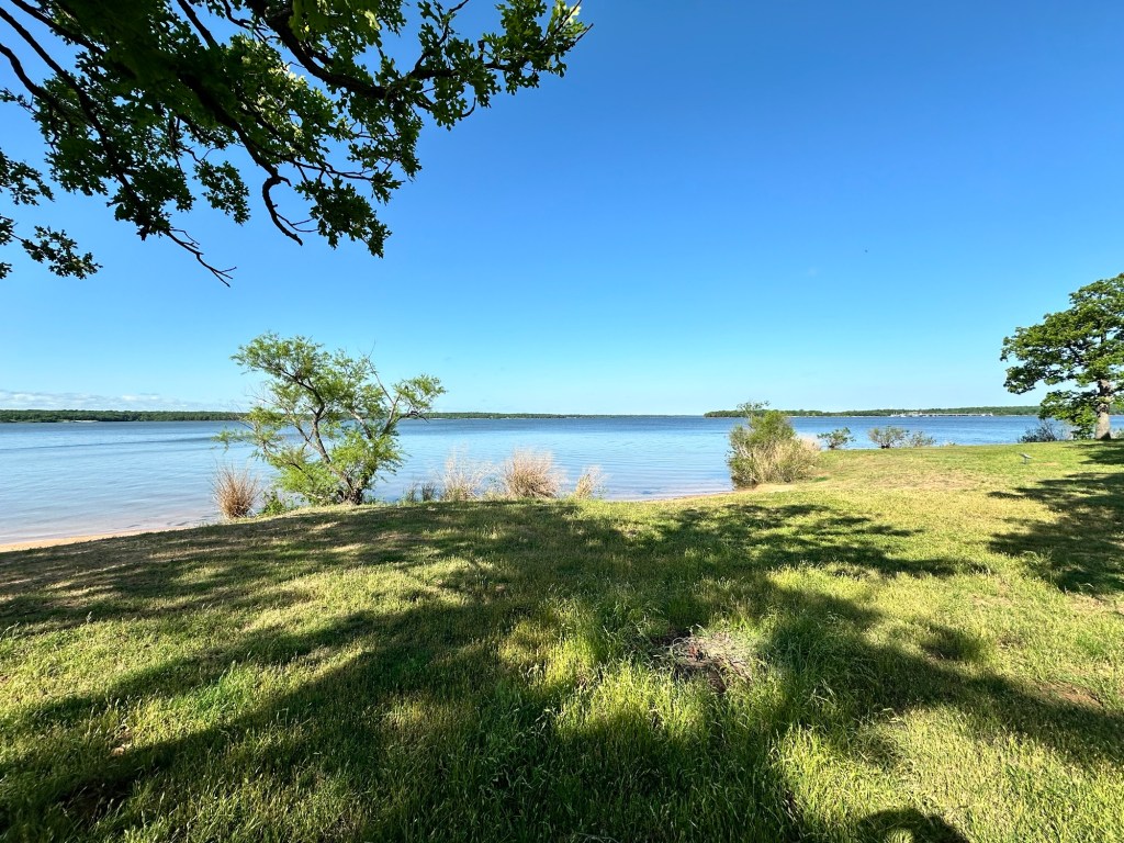 Happy Vegan Campers Lake Thunderbird State Park in Norman Oklahoma campsite 9