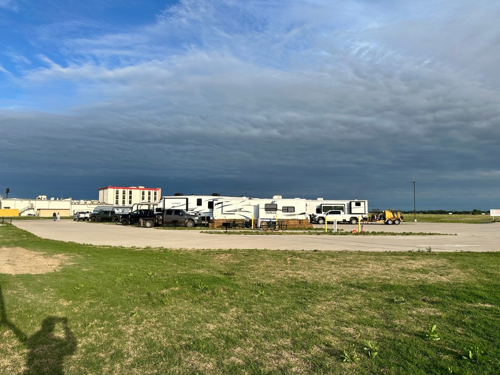 Happy Vegan Campers Tonkawa Casino RV Park in Tonkawa Oklahoma