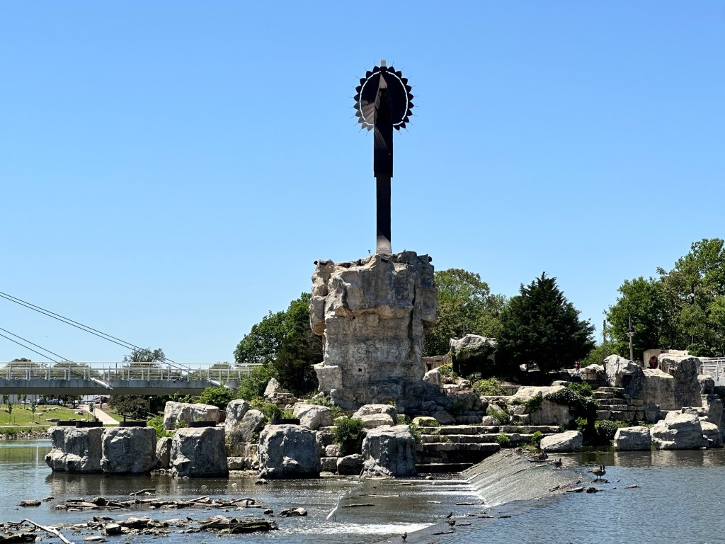 Happy Vegan Campers The Keeper of the Plains Wichita Kansas