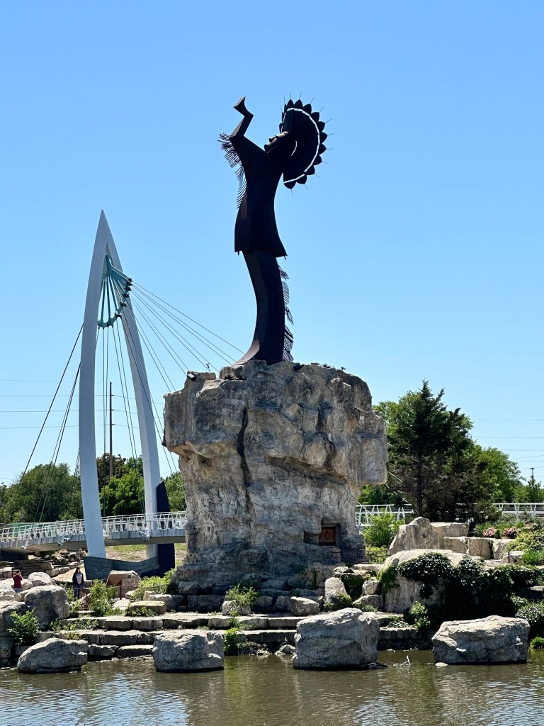 Happy Vegan Campers The Keeper of the Plains Wichita Kansas