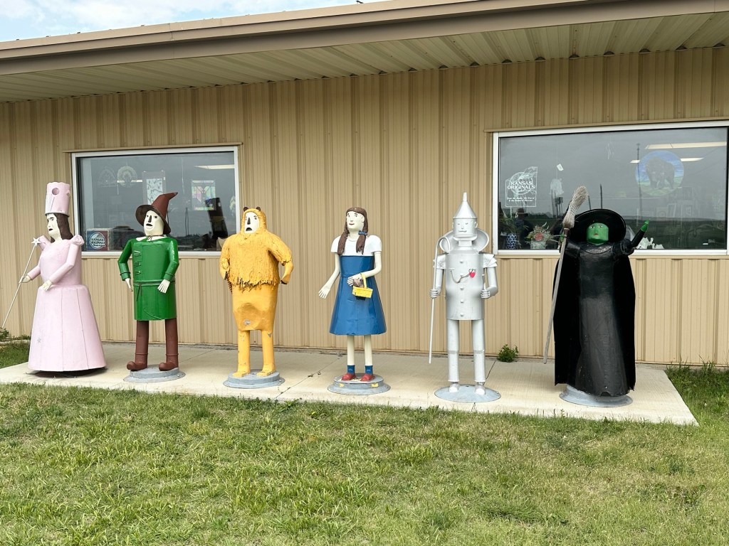 Happy Vegan Campers Kansas Originals store in Wilson Kansas Wizard of Oz