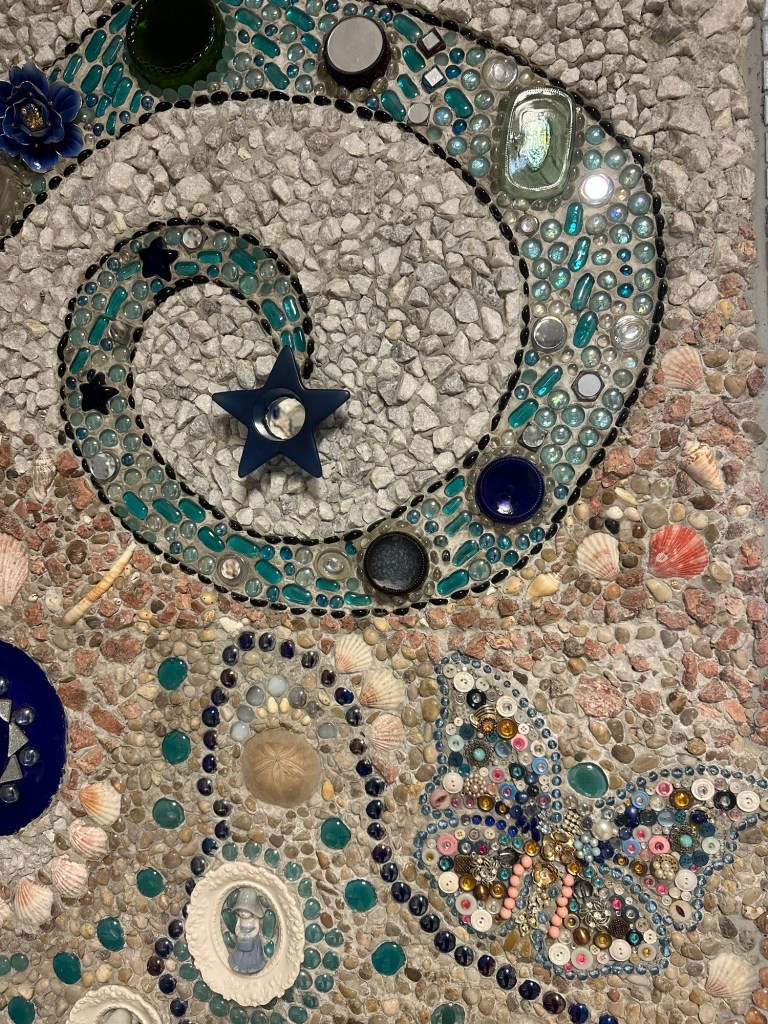 Happy Vegan Campers giant toilet restroom in Lucas Kansas