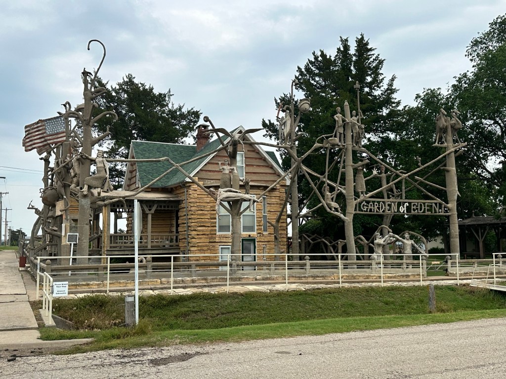 Happy Vegan Campers Garden of Eden in Lucas Kansas