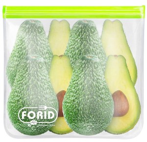 Happy Vegan Campers recommends one gallon freezer bags