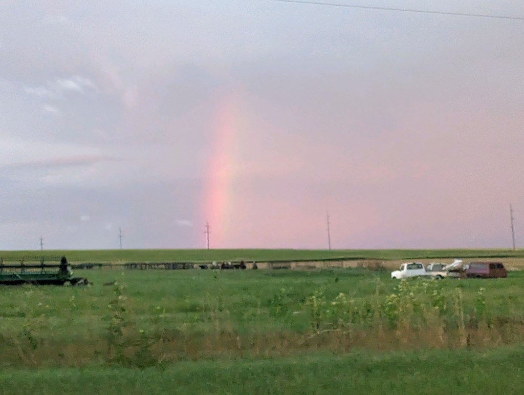 Happy Vegan Campers rainbow in Oklahoma