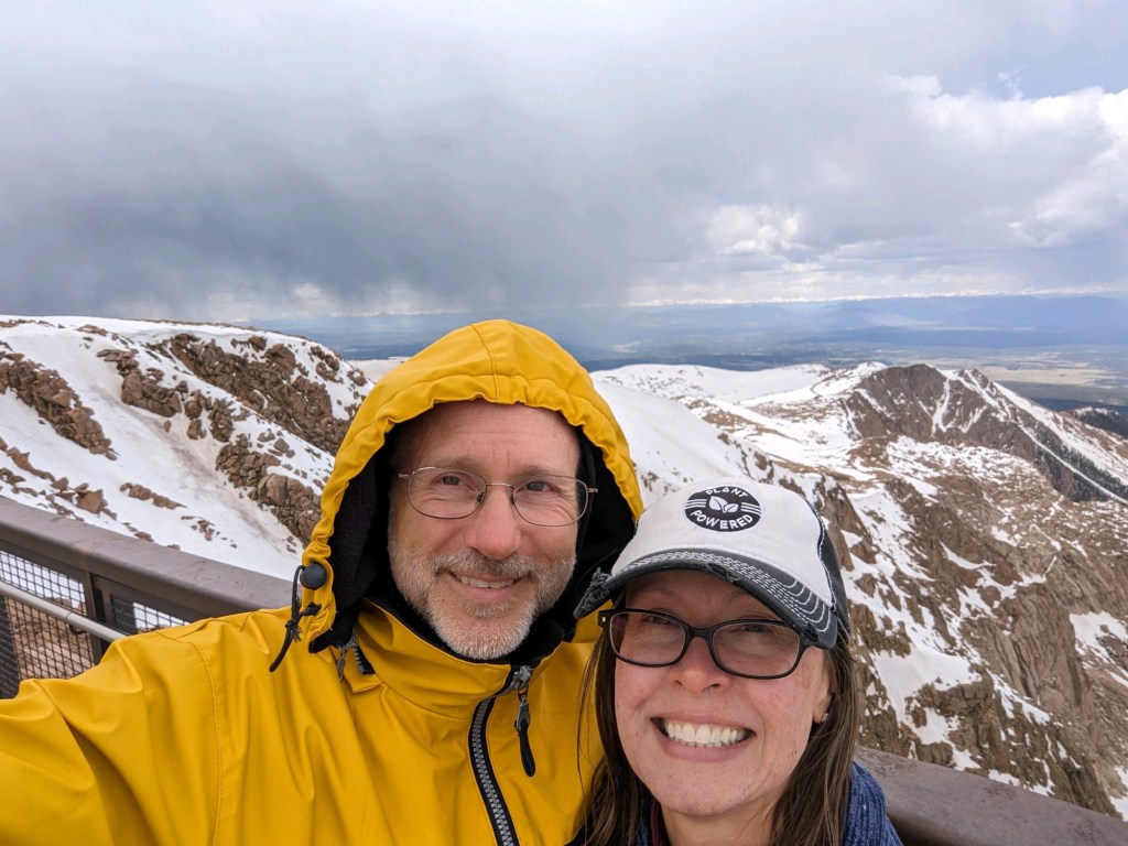 Happy Vegan Campers Pikes Peak Colorado