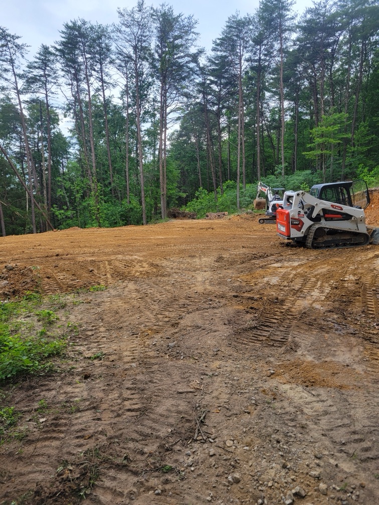 Happy Vegan Campers future site of passive house overlooking Sequatchie Valley