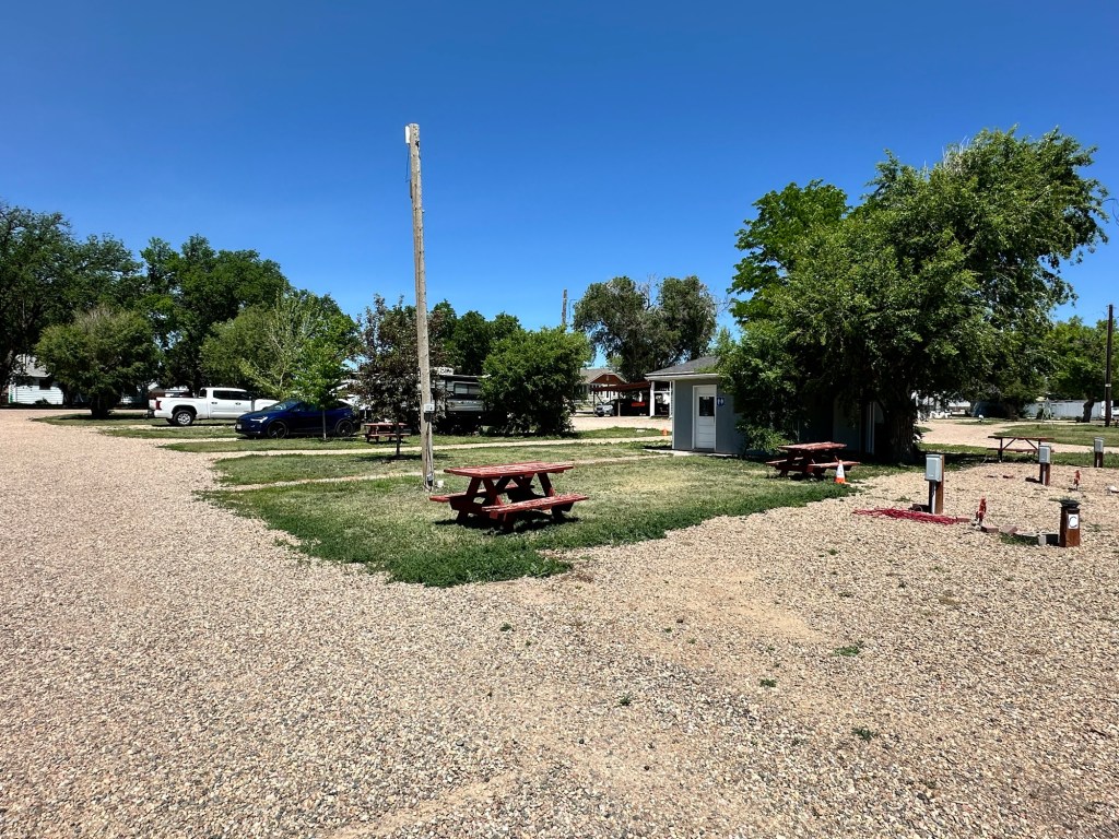 Happy Vegan Campers Shady Grove Campground in Seibert Colorado
