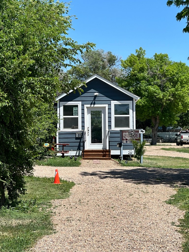 Happy Vegan Campers Shady Grove Campground in Seibert Colorado office