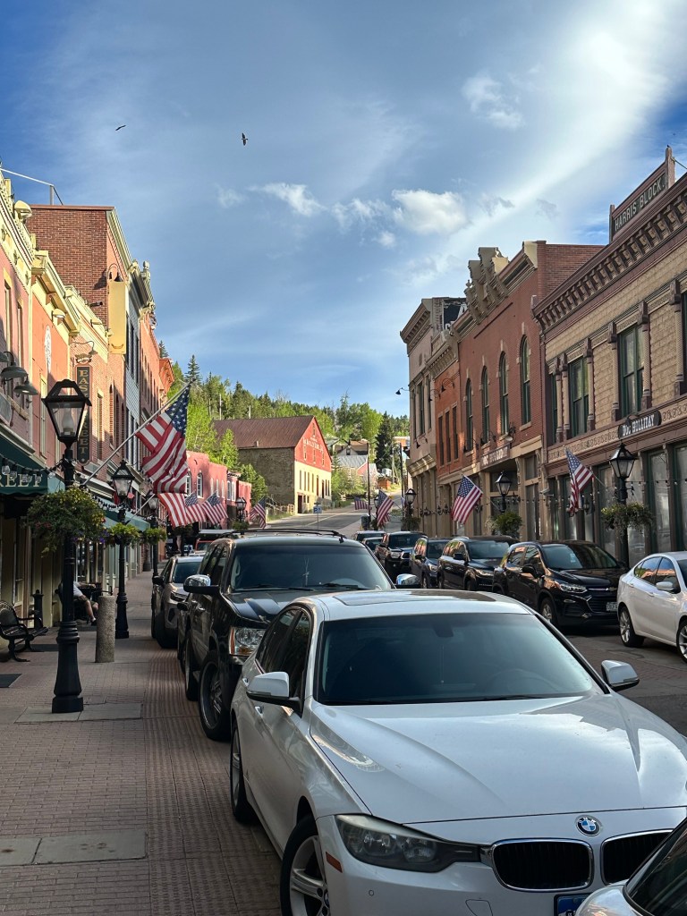 Happy Vegan Campers at Central City Colorado