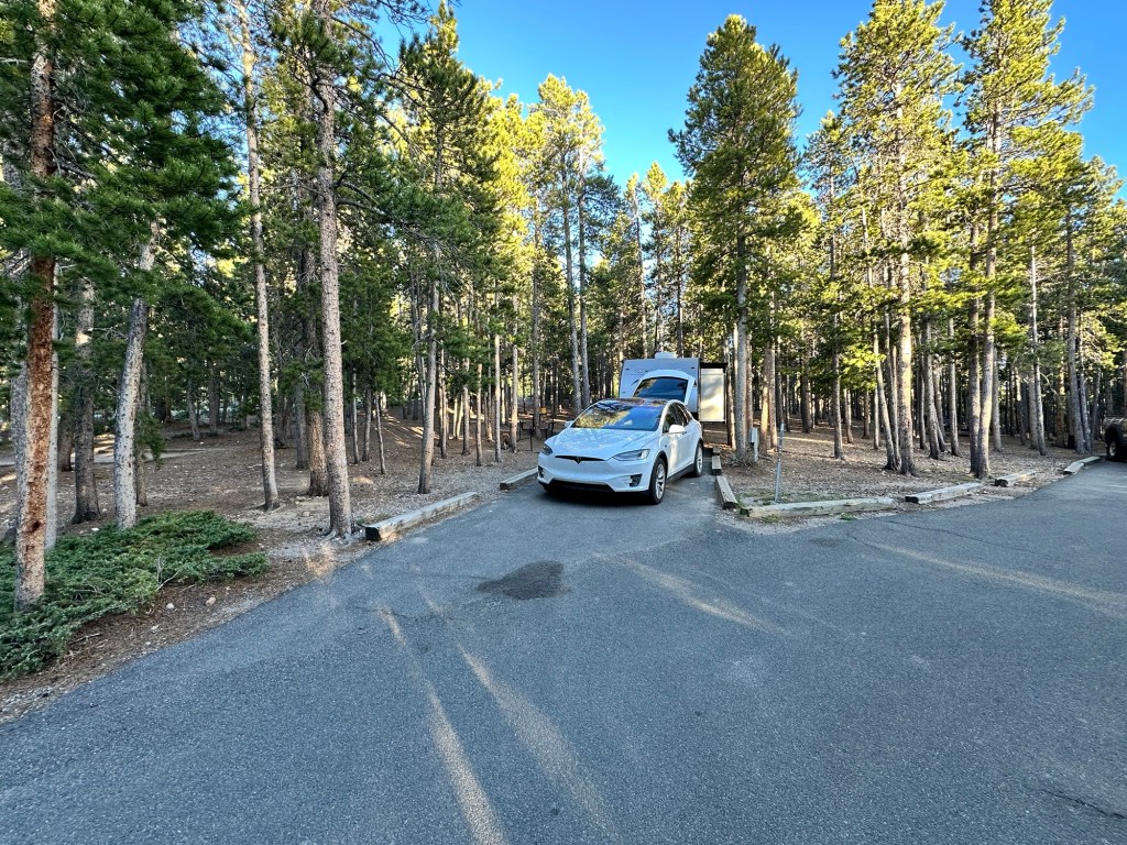 Happy Vegan Campers Golden Gate Canyon State Park in Golden Colorado campsite 3