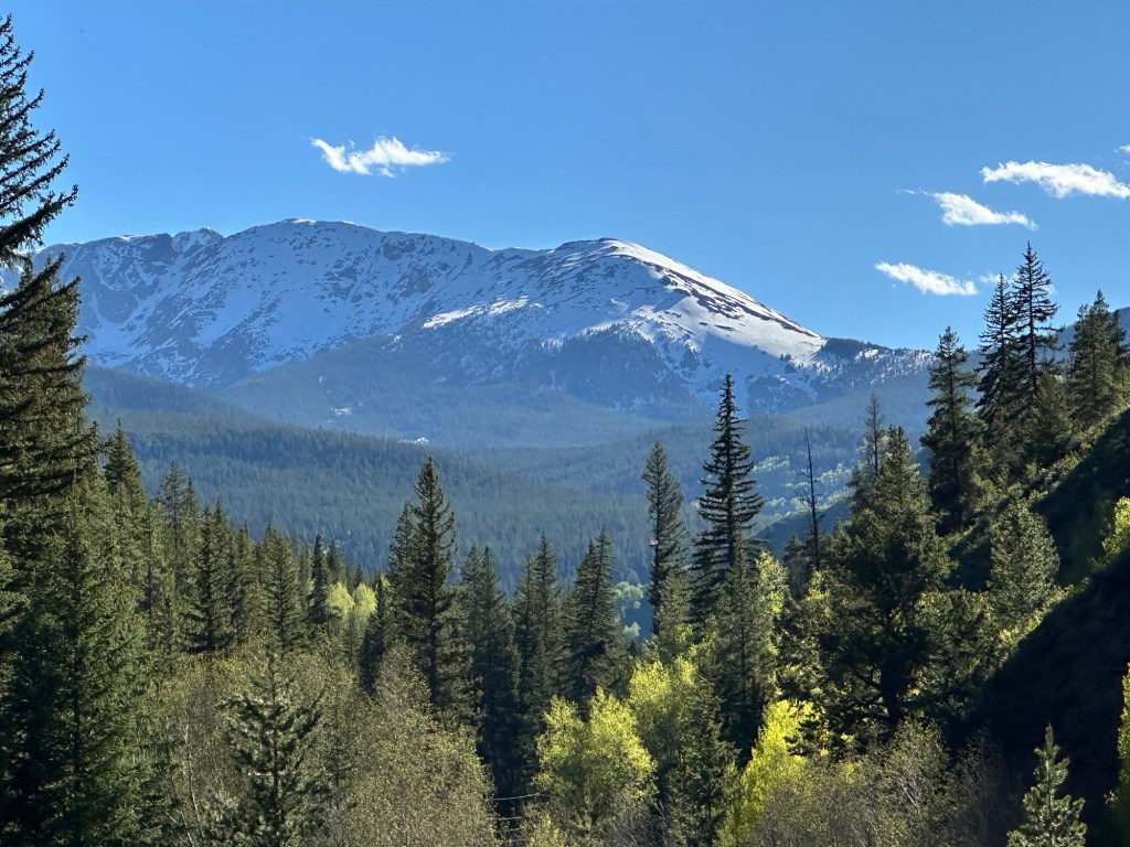 Happy Vegan Campers Red Cliff Colorado view from Shrine Pass