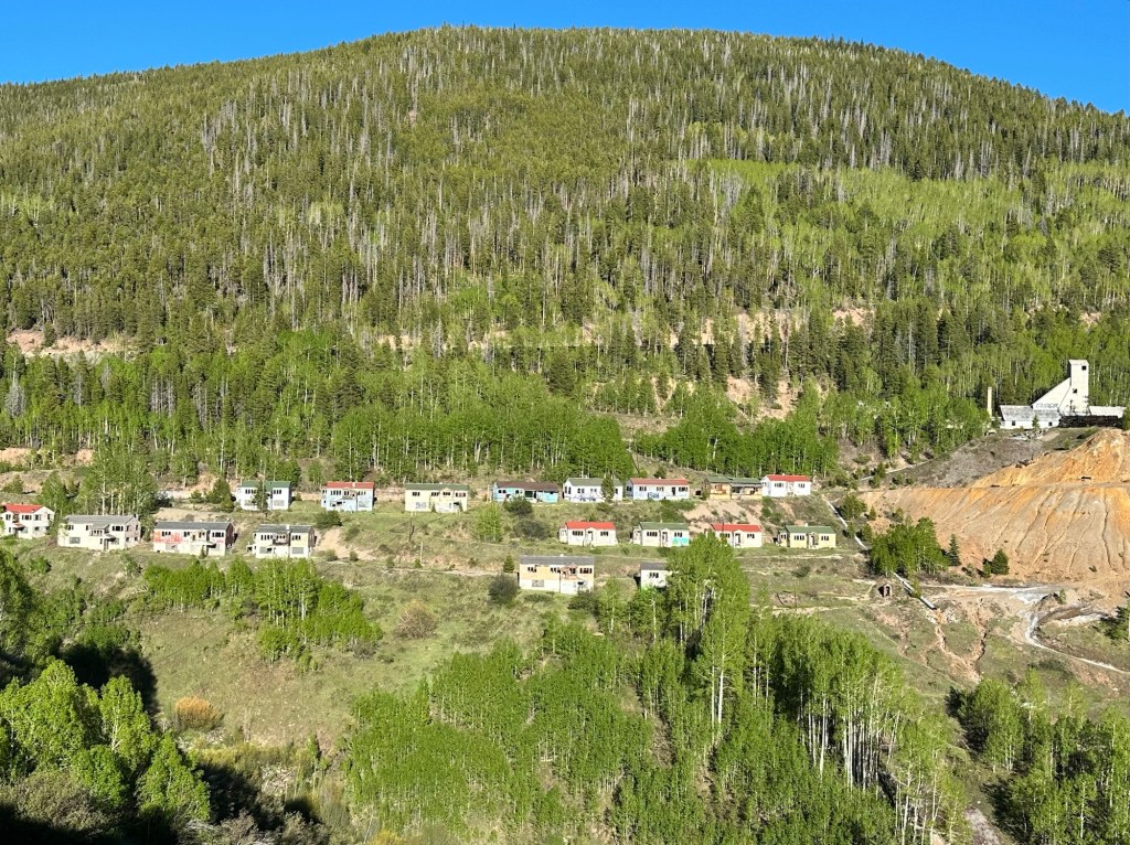 Happy Vegan Campers abandoned town of Gilman Colorado