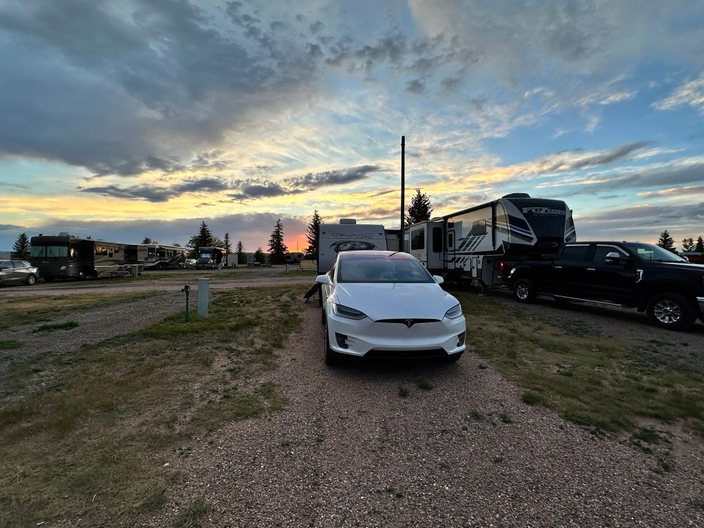 Happy Vegan Campers Terry Bison Ranch Cheyenne Wyoming campsite 69