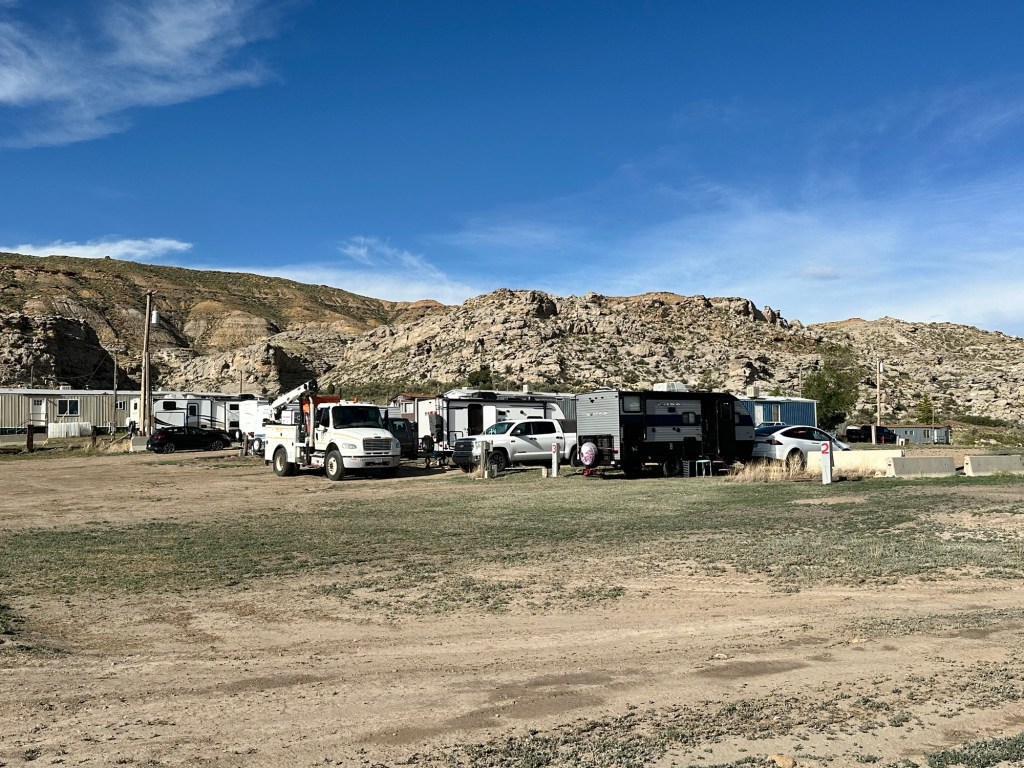 Happy Vegan Campers Point of Rocks Travel Center in Point of Rocks Wyoming
