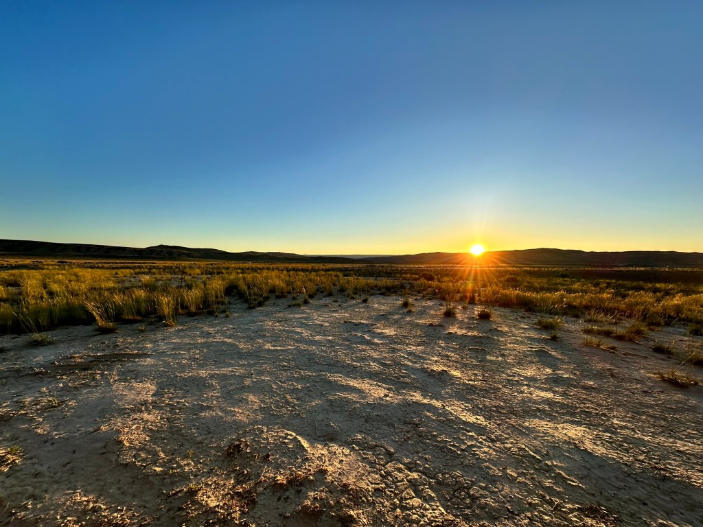 Happy Vegan Campers BLM dispersed camping near Rock Springs Wyoming