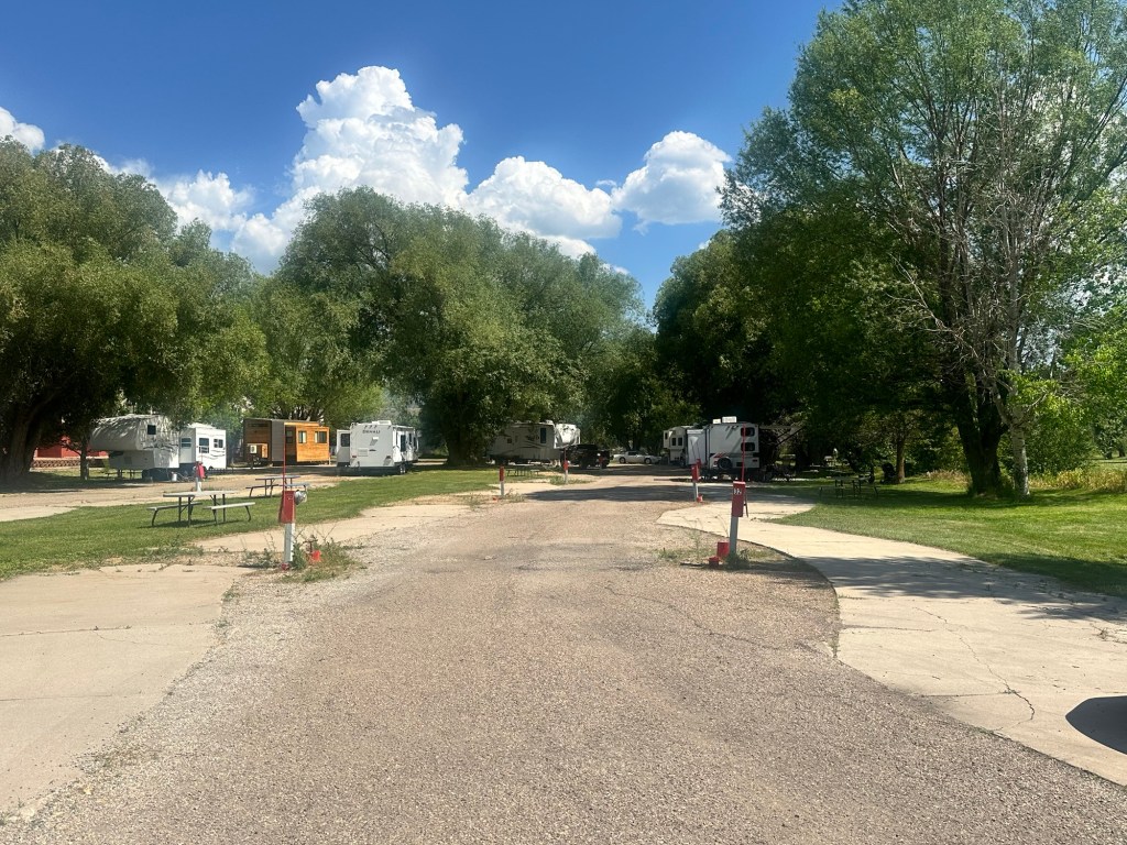 Happy Vegan Campers Holiday Hills RV Park in Coalville Utah