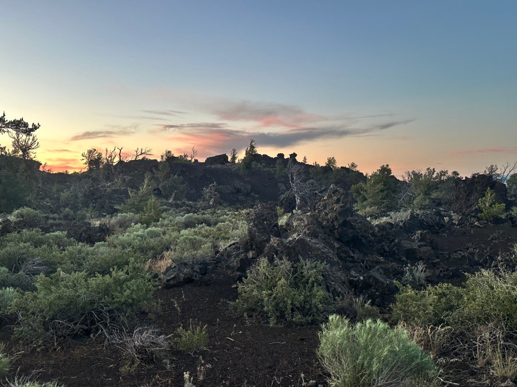 Happy Vegan Campers Craters of the Moon Idaho
