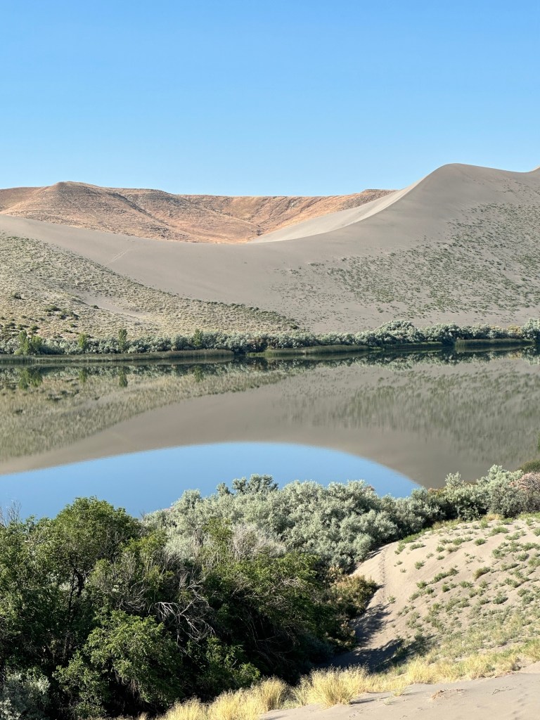Happy Vegan Campers Bruneau Dunes State Park Idaho