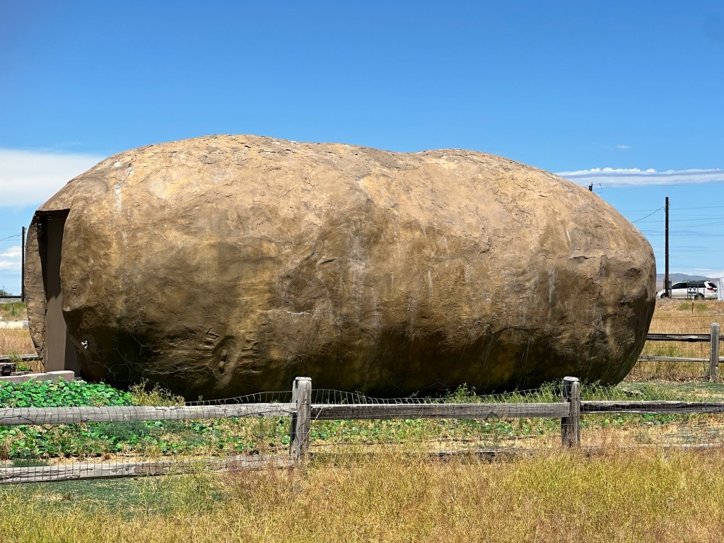 Happy Vegan Campers potato hotel in Boise Idaho
