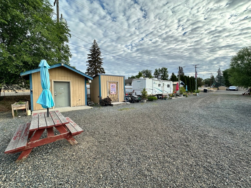 Wagontracks RV Campground in North Powder, Oregon. Picture by Happy Vegan Campers.