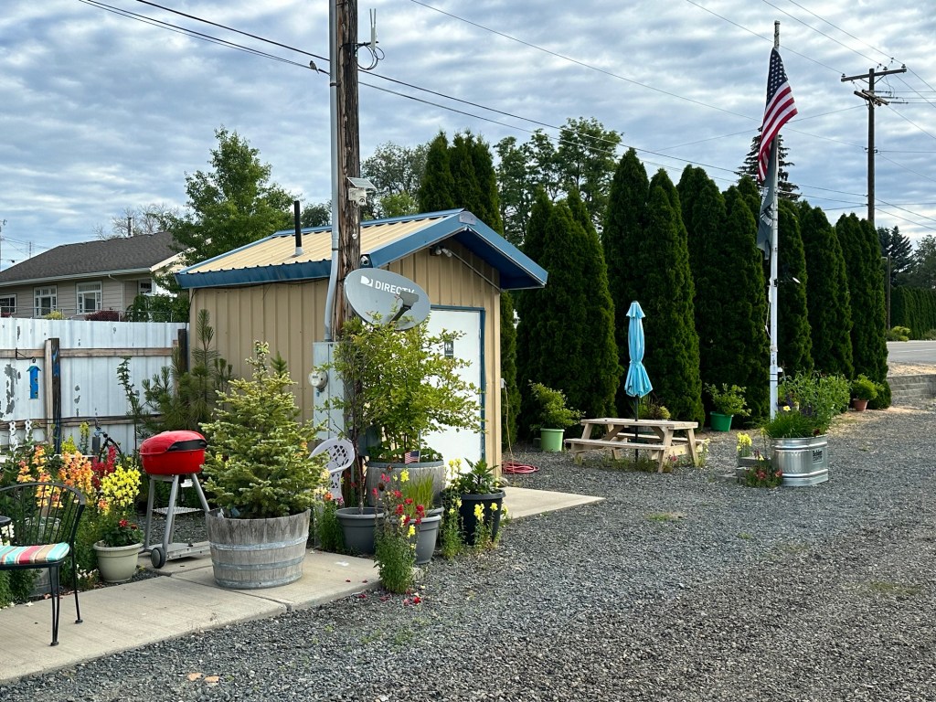 Wagontracks RV Campground in North Powder, Oregon. Picture by Happy Vegan Campers.