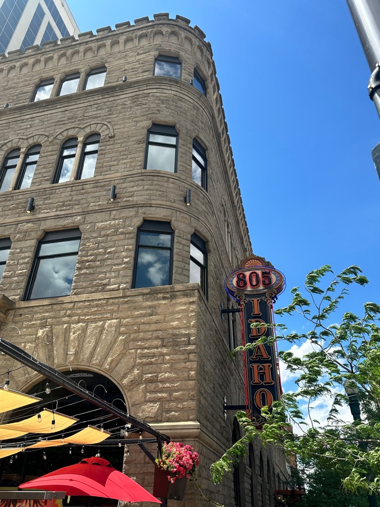 Happy Vegan Campers old hotel in Boise Idaho