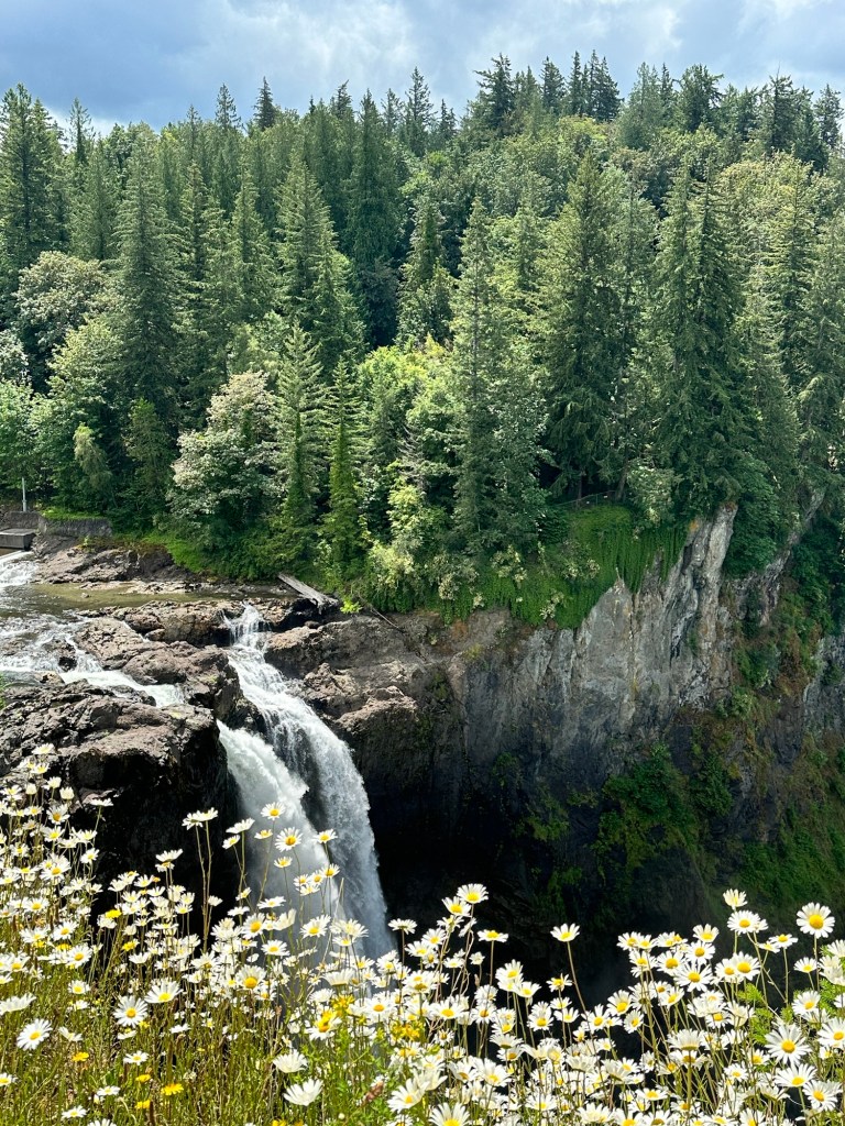 Happy Vegan Campers Snoqualmie Falls Washington