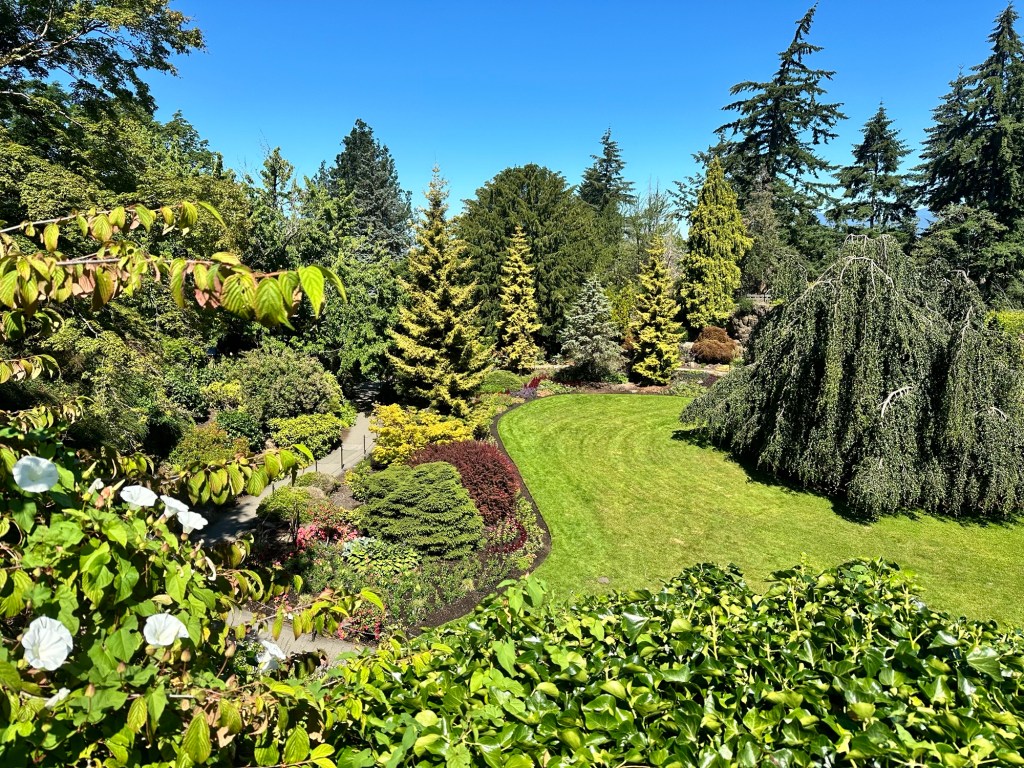 Gardens at Queen Elizabeth Park in Vancouver BC by Happy Vegan Campers
