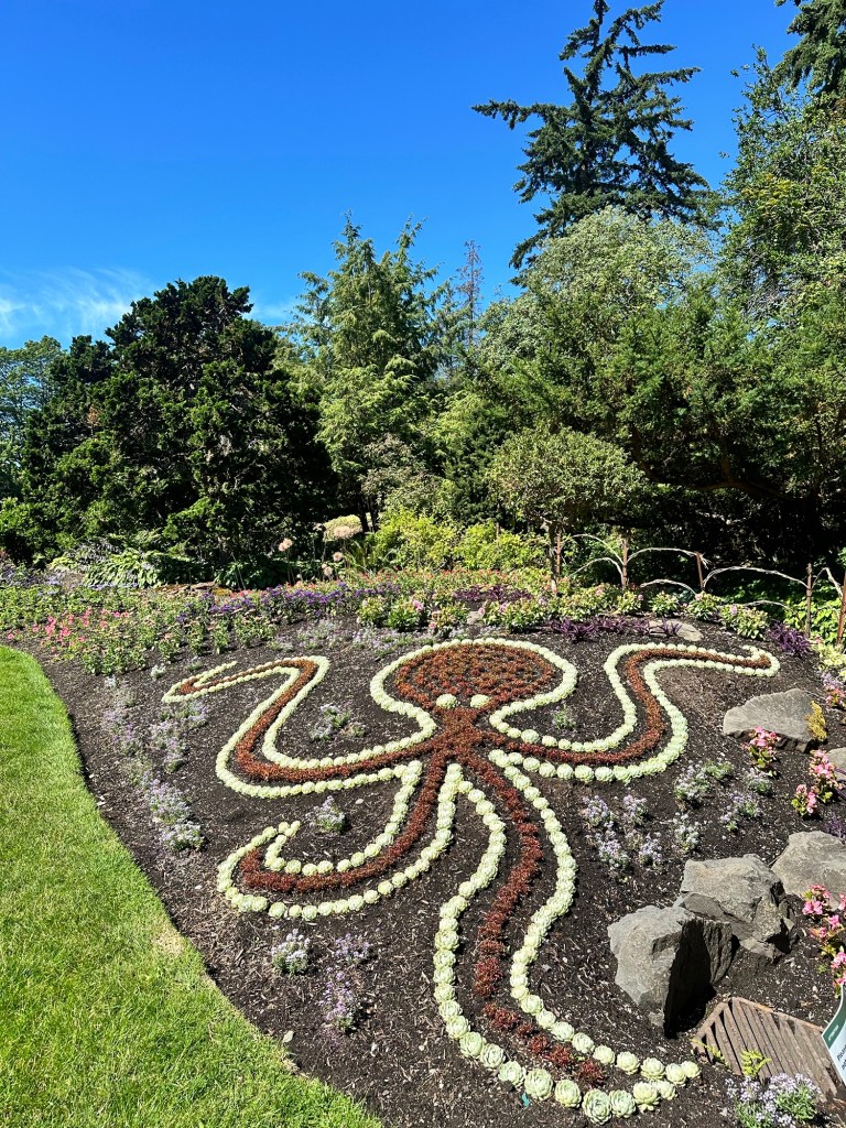 Gardens at Queen Elizabeth Park in Vancouver BC by Happy Vegan Campers
