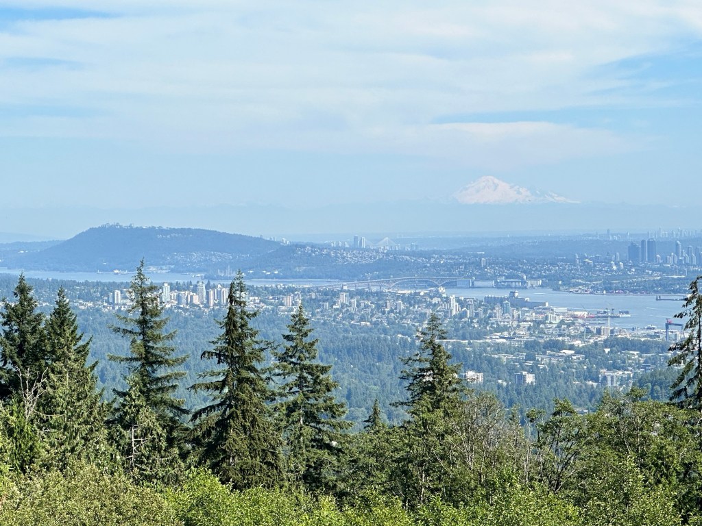View from Cypress Lookout near Vancouver BC by Happy Vegan Campers
