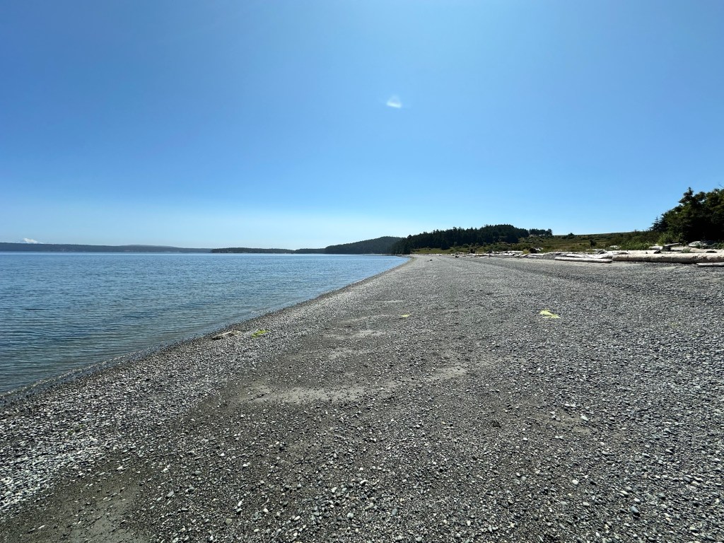 Fourth of July beach on San Juan Island, Washington by Happy Vegan Campers