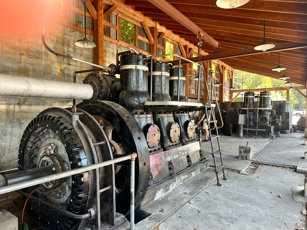 Generators at Roche Harbor on San Juan Island, Washington by Happy Vegan Campers