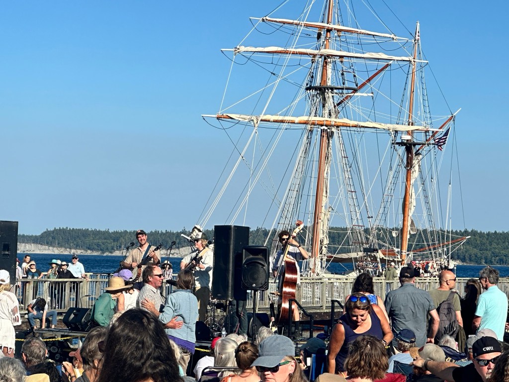 Free concert in Port Townsend, Washington by Happy Vegan Campers