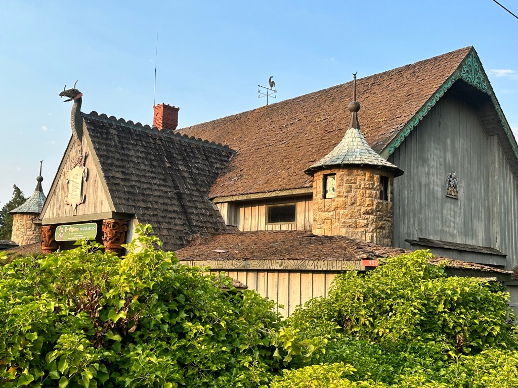 Barn at Bandy Farm Troll Haven in Sequim, Washington by Happy Vegan Campers