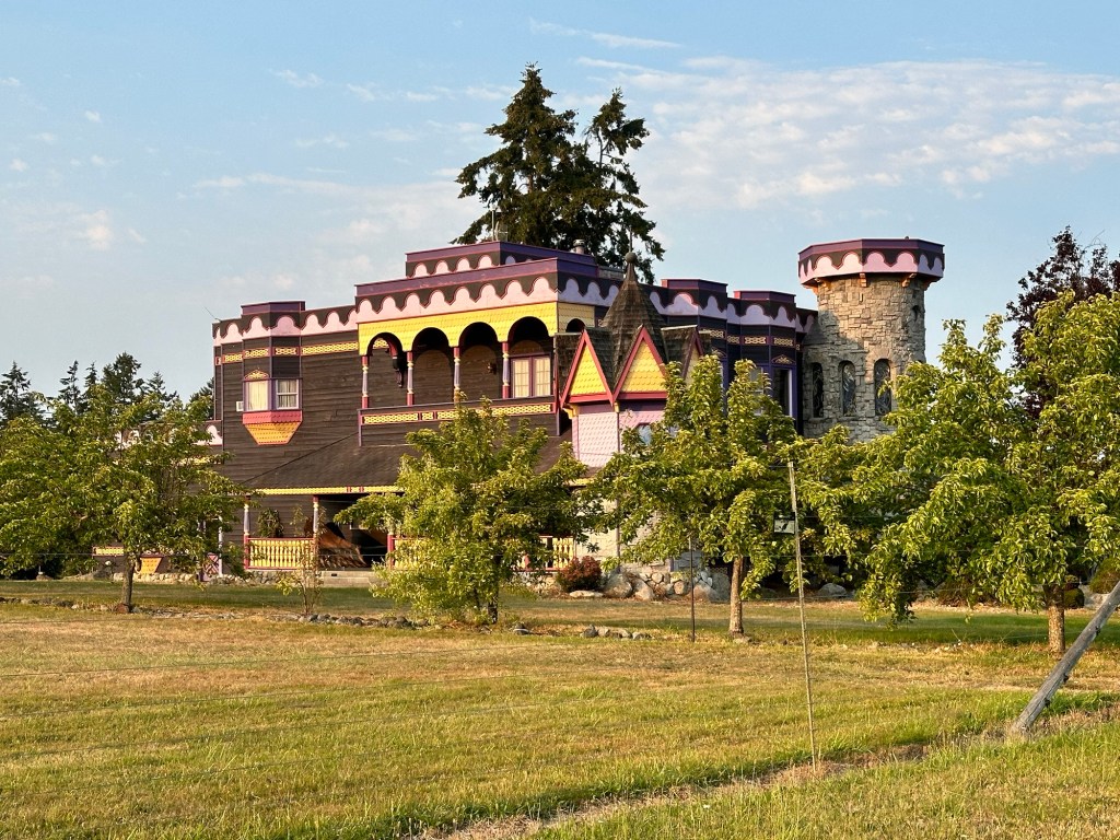 Castle at Bandy Farm Troll Haven in Sequim, Washington by Happy Vegan Campers