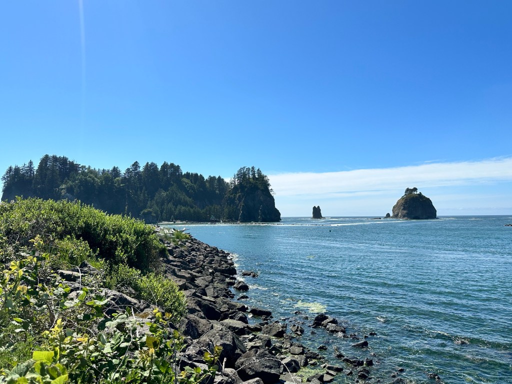 Views from First Beach in La Push, Washington by Happy Vegan Campers